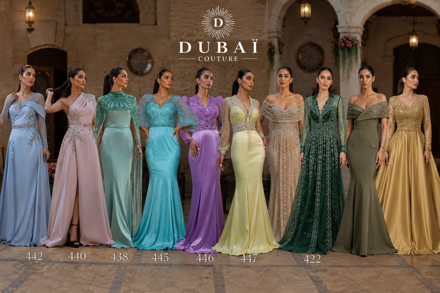 Dubai Couture Paris | Robes de Soirée, Caftans & Haute Couture à Paris