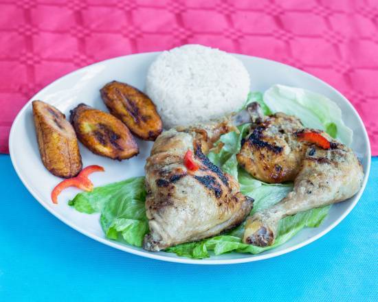 Poulet braisé