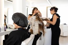 Balayage, coupe et brushing