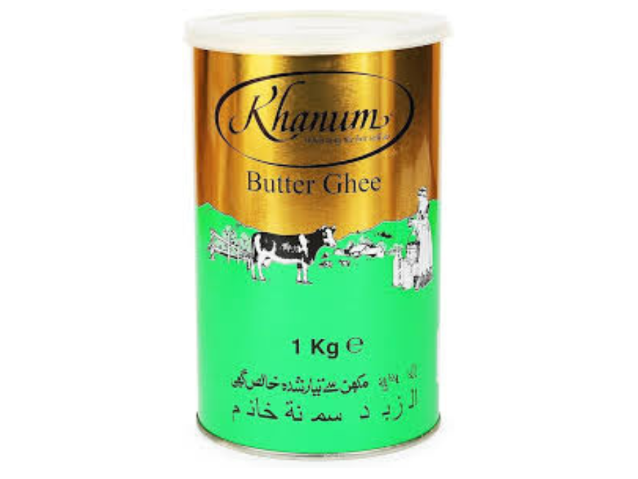 Khanum - Beurre clarifié Ghee pur 1000 g
