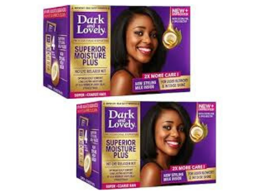 Dark&Lovely Kit défrisant sans soude Super - Crème