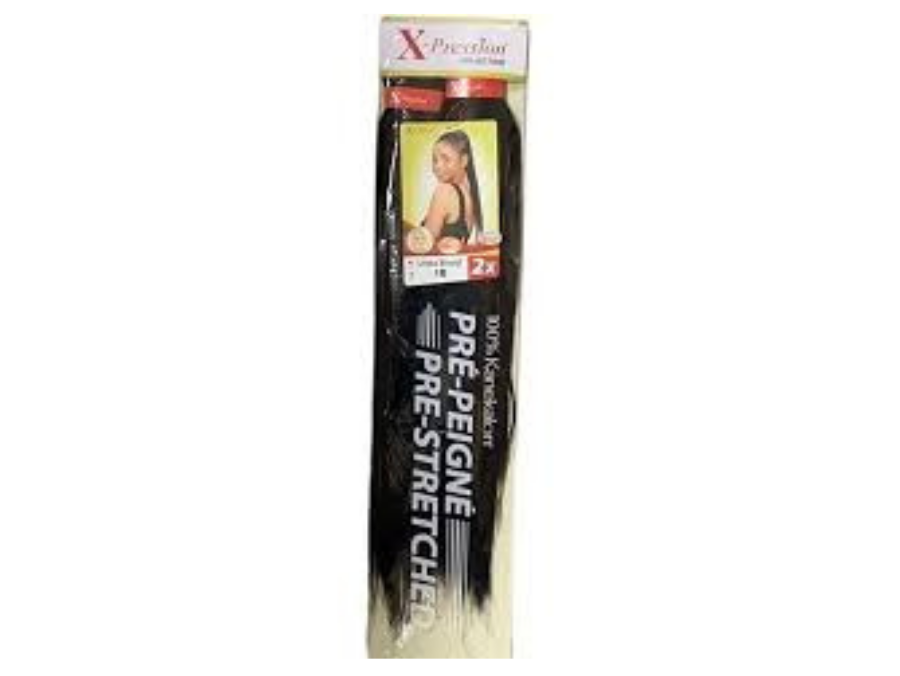 X-PRESSION ULTRA BRAID PRE-ÉTIRÉE X2 Couleur 1B