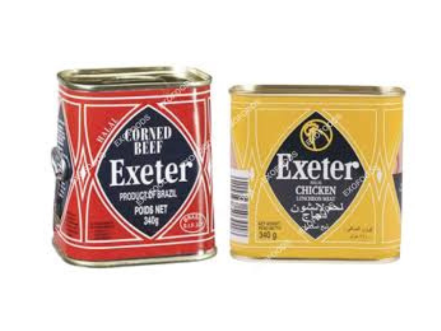 Exeter corned beef viande halal en boîte 340 g