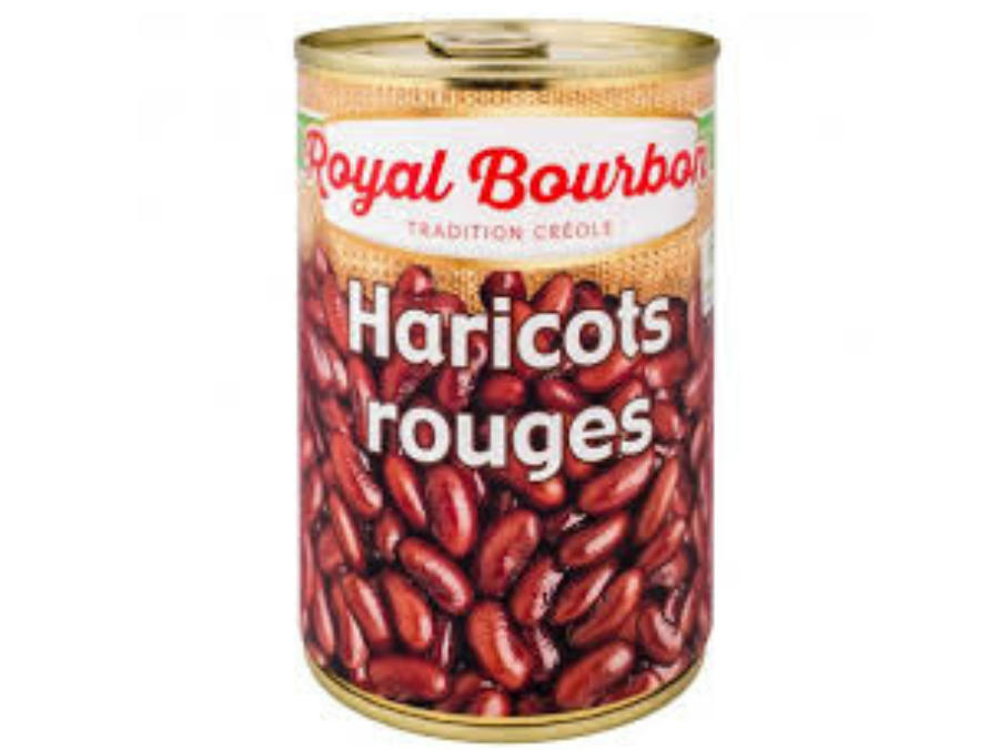 Haricot rouge au naturel RBI : la boite de 400g