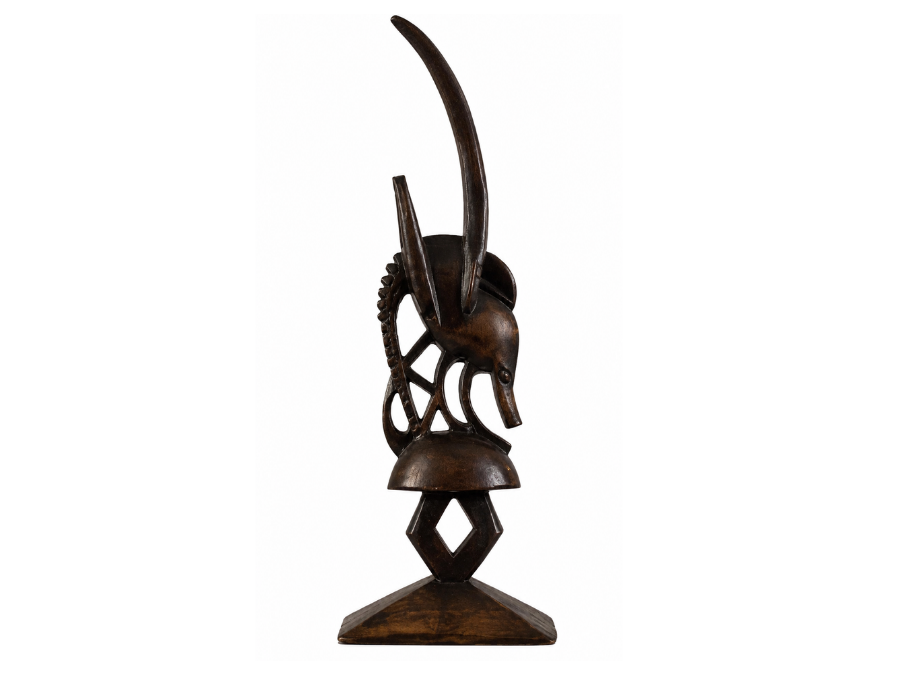 Grand Cimier ciwara, Bamana, Mali 1930 - Antiquités