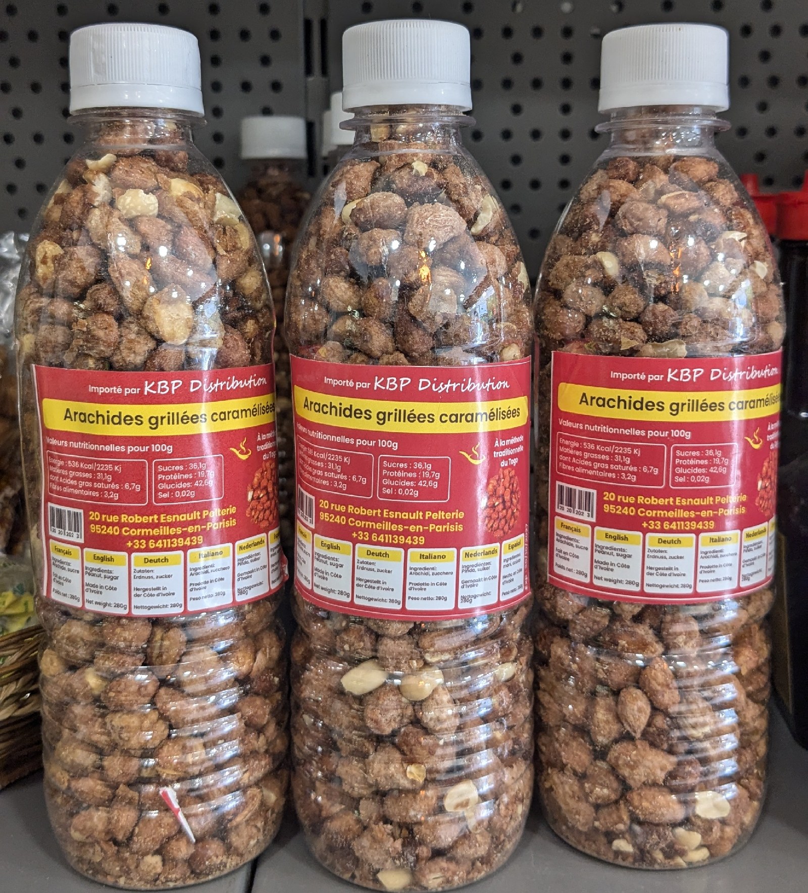 Arachides caramélisées