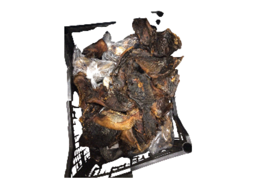 Poisson fumé carpes , machoiron fumé,