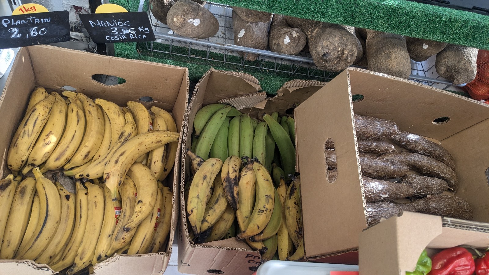 Plantain et Tubercule