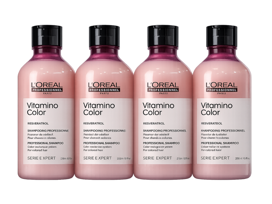Vitamino Color - Shampooing fixateur de couleur antioxydant et filtre UV