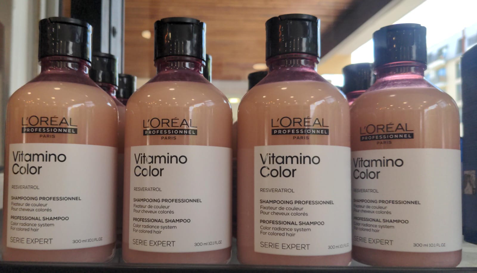 Vitamino Color - Shampooing fixateur de couleur antioxydant et filtre UV
