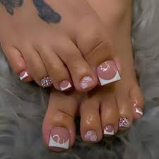 Pose vernis semi-permanent pieds