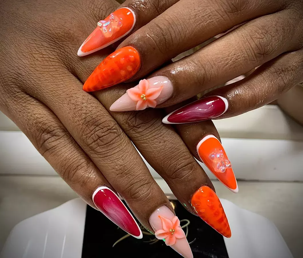 Pose vernis semi-permanent mains