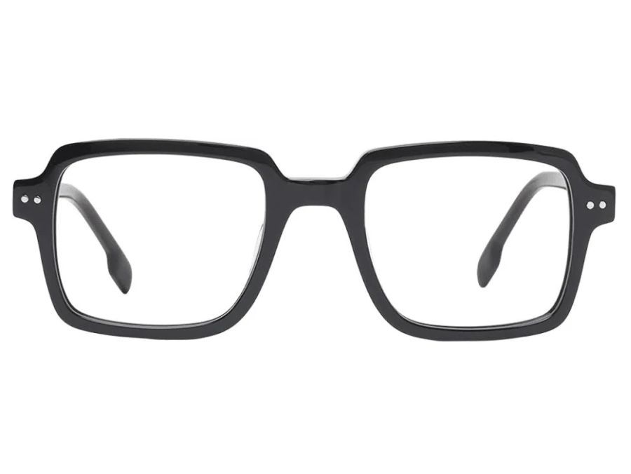 Lunettes MIKE L - Noir - Style Rectangle
