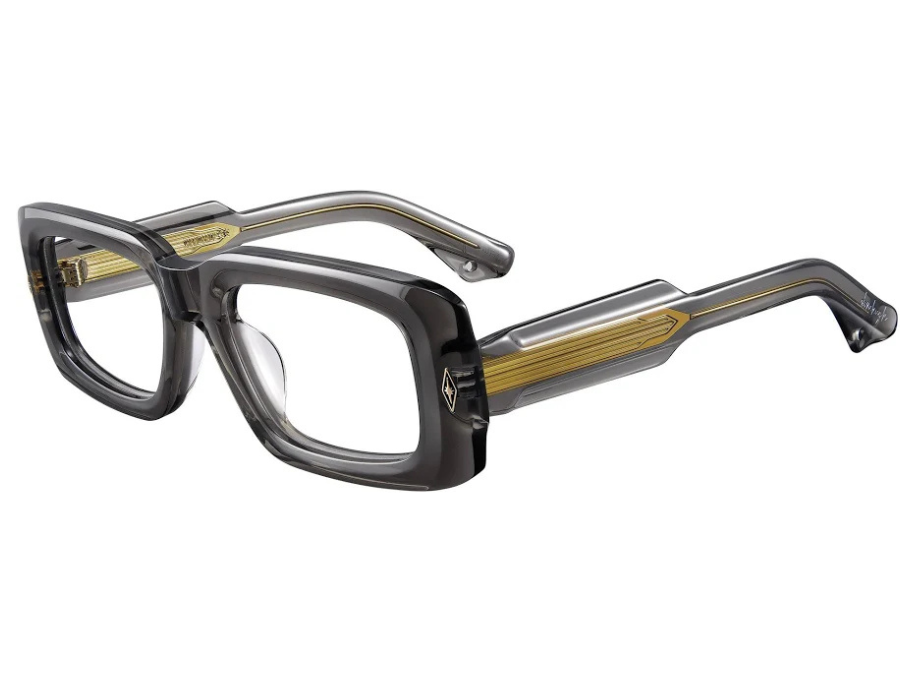 Lunettes de vue carrées Monture grise Acétate Jensen O