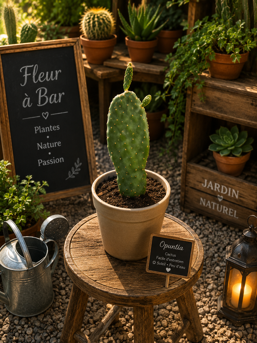 Cactus Raquette « Éclat du Désert »