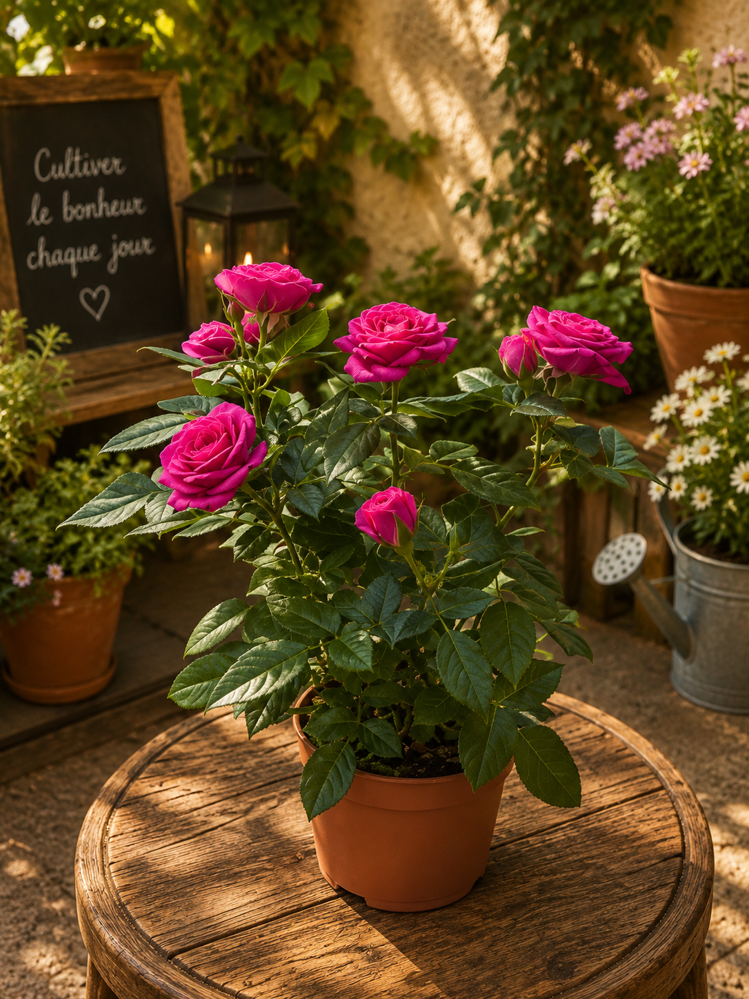 Rosier « Passion Fuchsia »