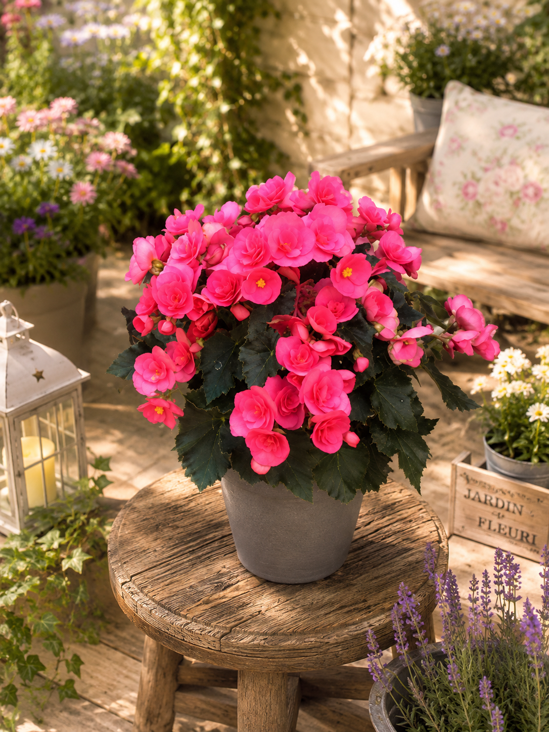 Bégonia Rose « Éclat de Charme »