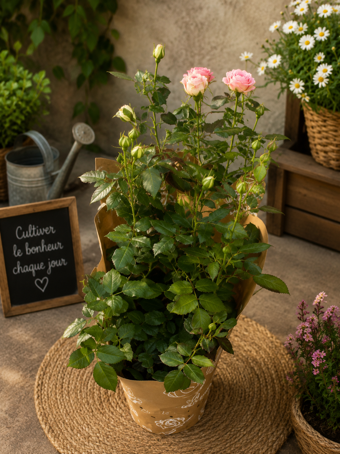 Rosier « Douce Romance »