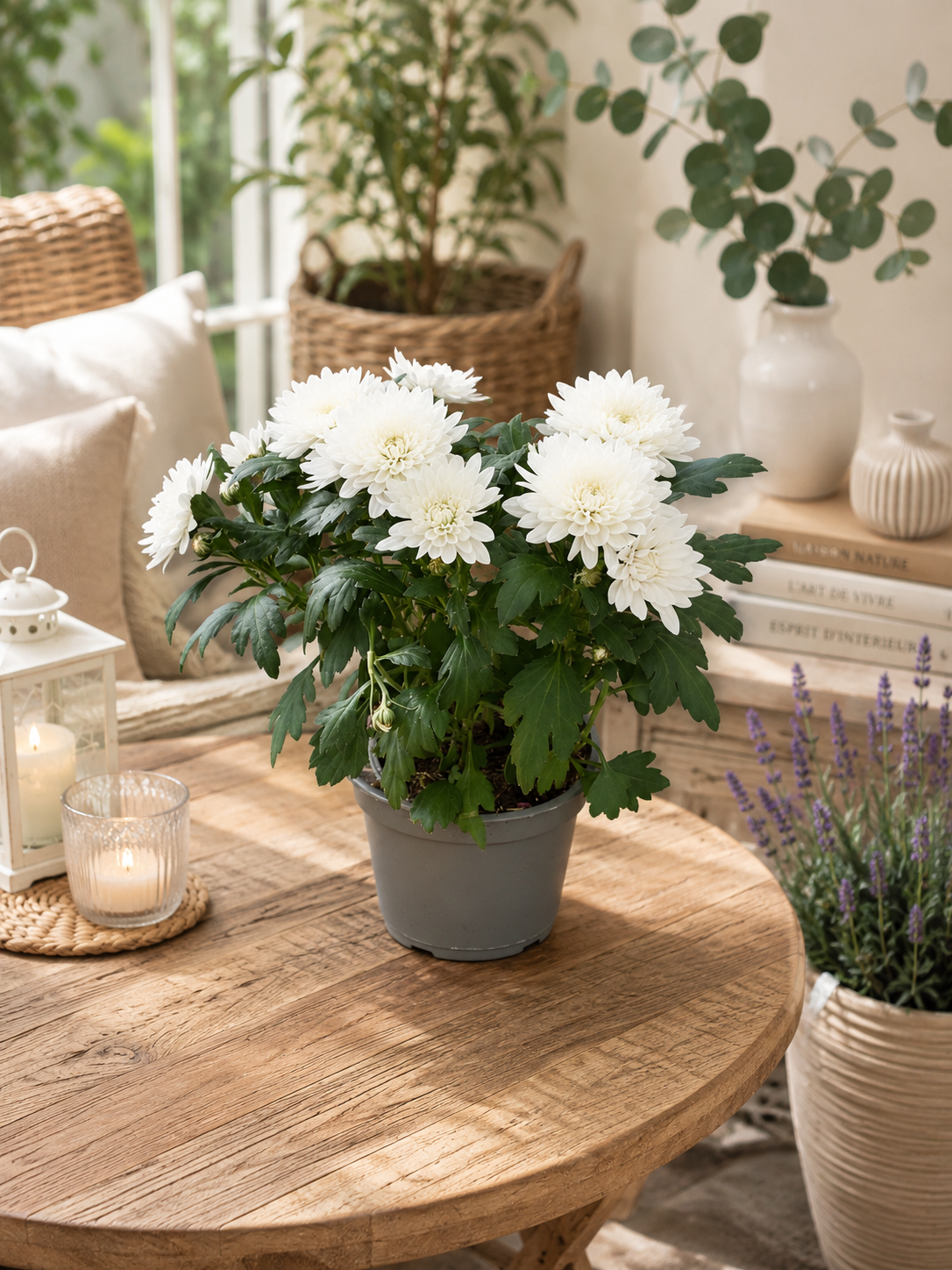 Chrysanthème Blanc « Pure Harmonie »