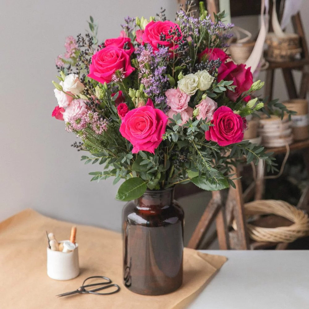 Bouquet « Éclat Rosé » (à personnaliser)