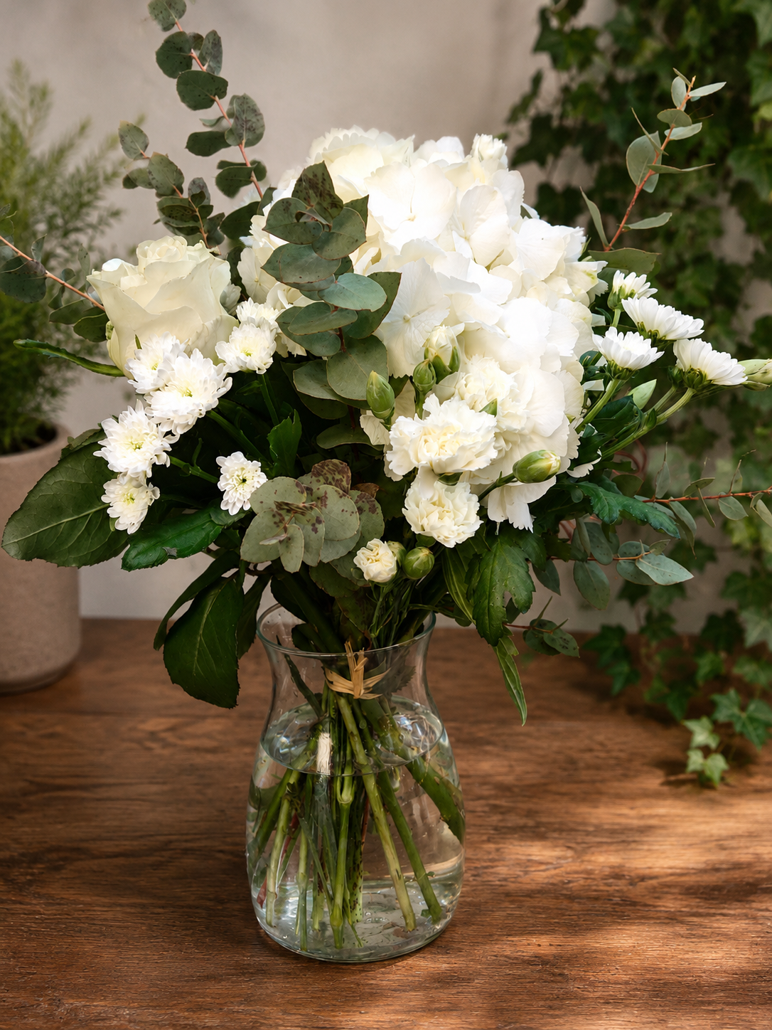 Bouquet « Blanc Sérénité »(à personnaliser)