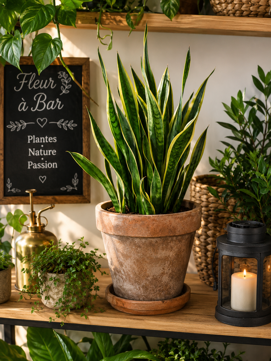 Sansevieria « Lame d’Émeraude »