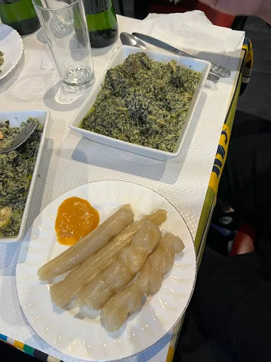 Ndolé viande
