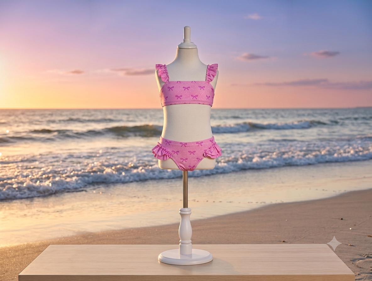 Maillot de bain rose
