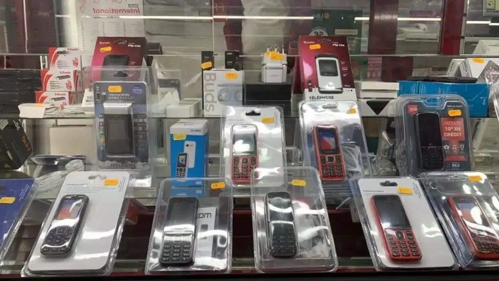 Téléphone à touche