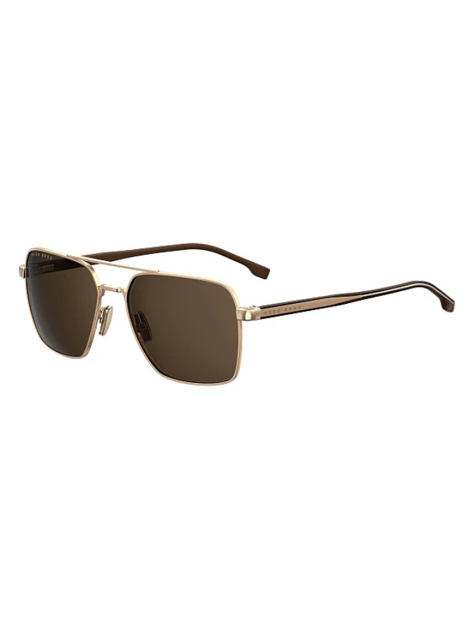 Lunettes de soleil Hugo Boss - 00070 - Rose Doré  et marron