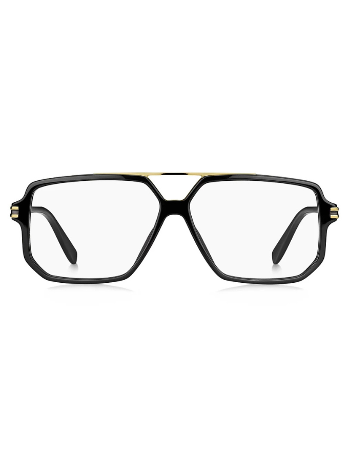 Lunettes de vue Marc Jacobs - MARC-417 - 807 - Noir brillant  et or