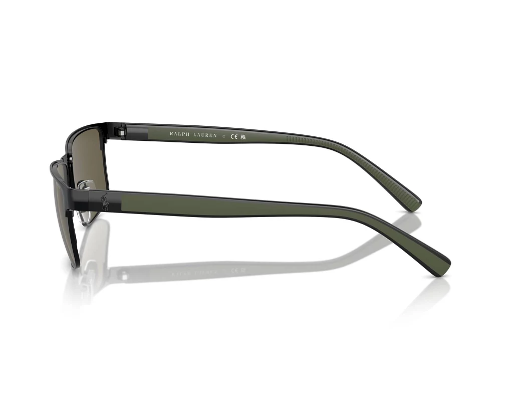 Lunettes de soleil Polo Ralph Lauren PH3155 - 9258/3 - Noir (Noir brillant) - 1