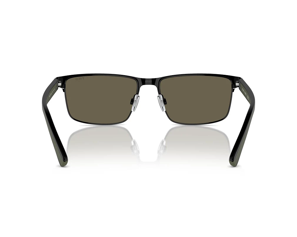 Lunettes de soleil Polo Ralph Lauren PH3155 - 9258/3 - Noir (Noir brillant) - 2