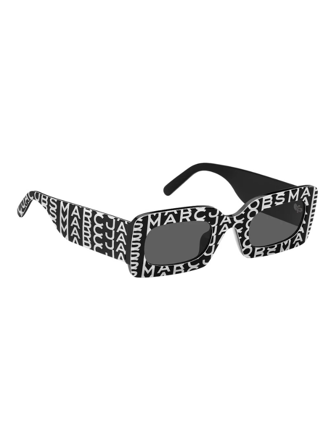 Lunettes de soleil Marc Jacobs MARC-488-N-S - 03K/IR - Noir  et blanc