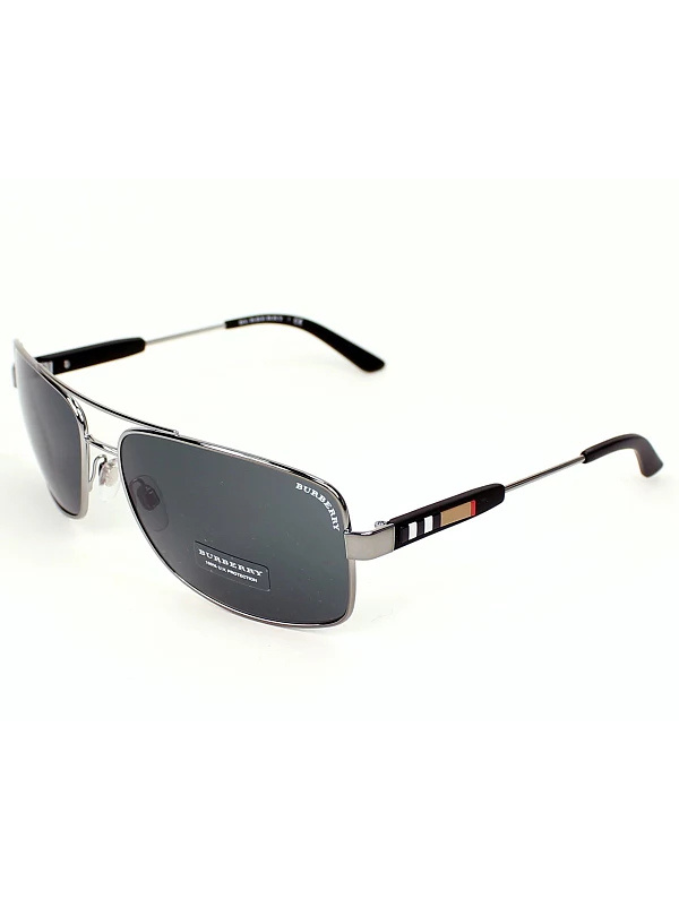 Lunettes de soleil Burberry Gunmetal  et noir - 3