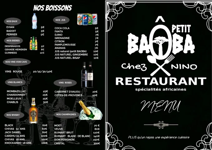 Les menus