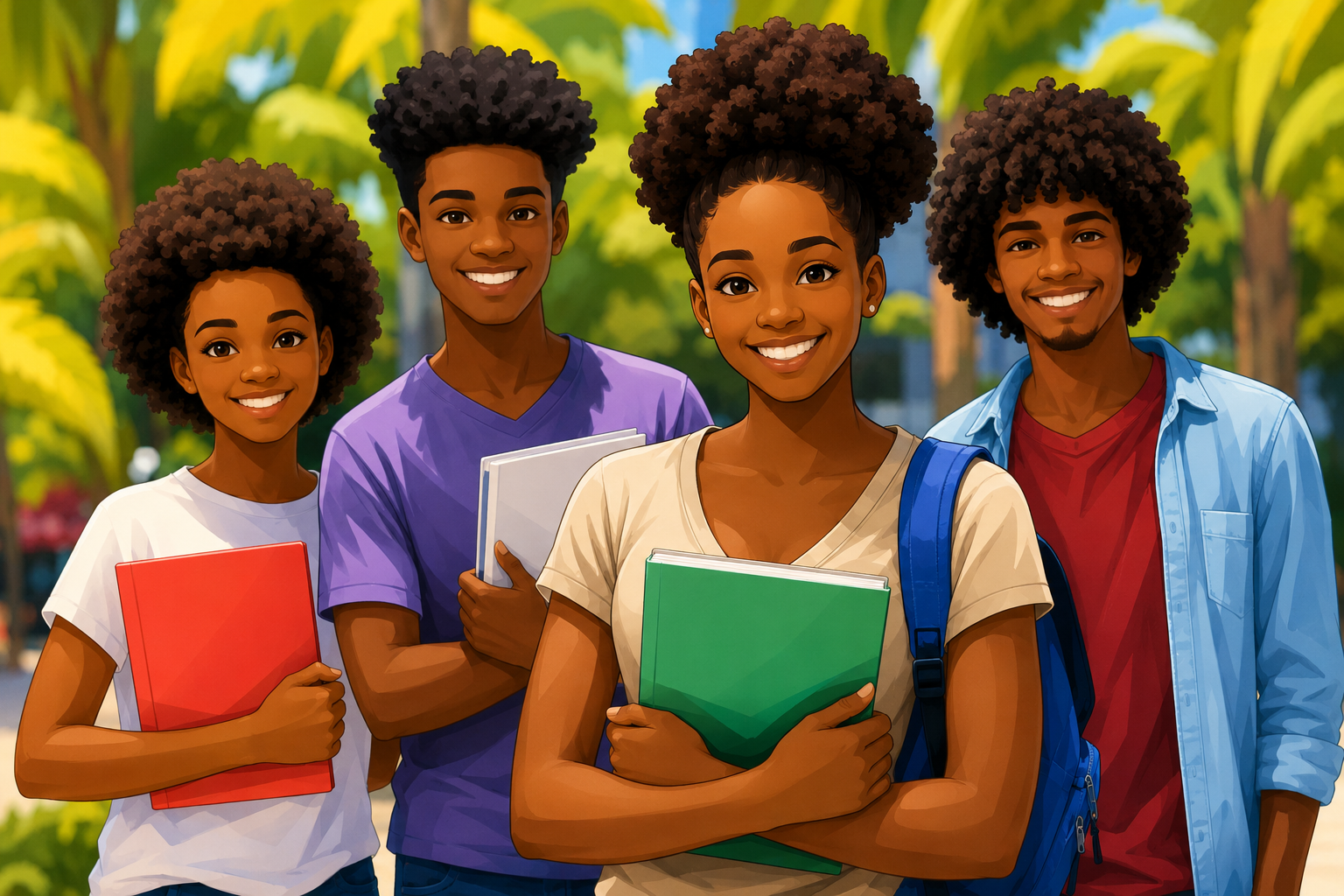 Étudiant en Afrique