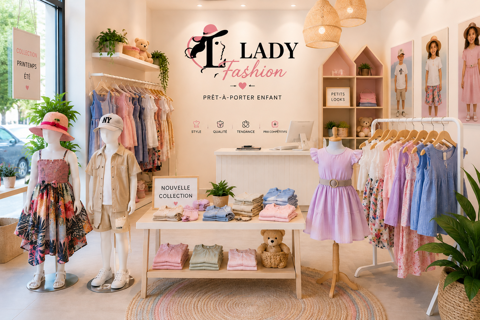 Lady Fashion : Votre boutique de vêtements de marque pour enfants