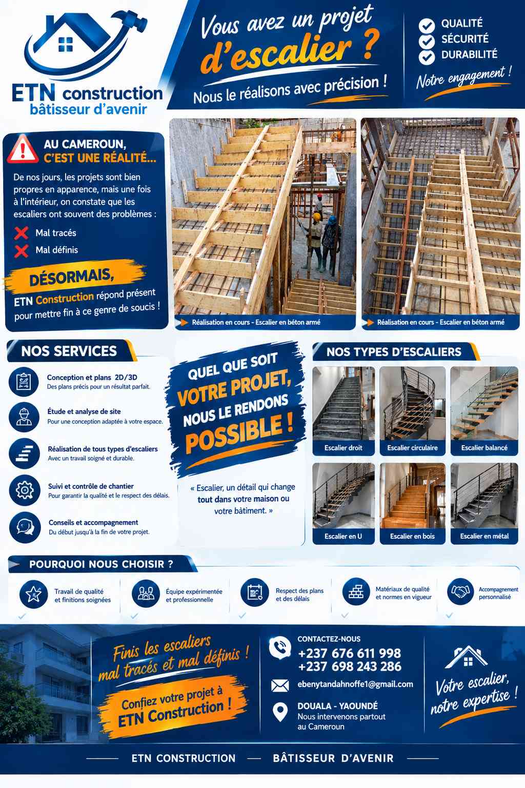 đïž CONCEPTION & RĂALISATION DâESCALIERS SUR MESURE