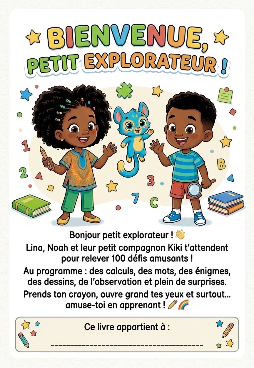 100 petits jeux pour petits explorateurs (cahier d’activités pour enfants) - 2