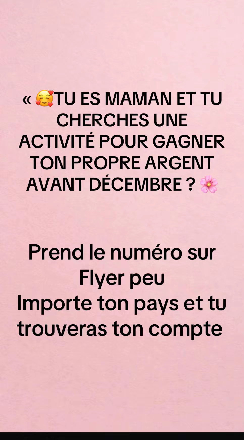 Activité avec petit capital