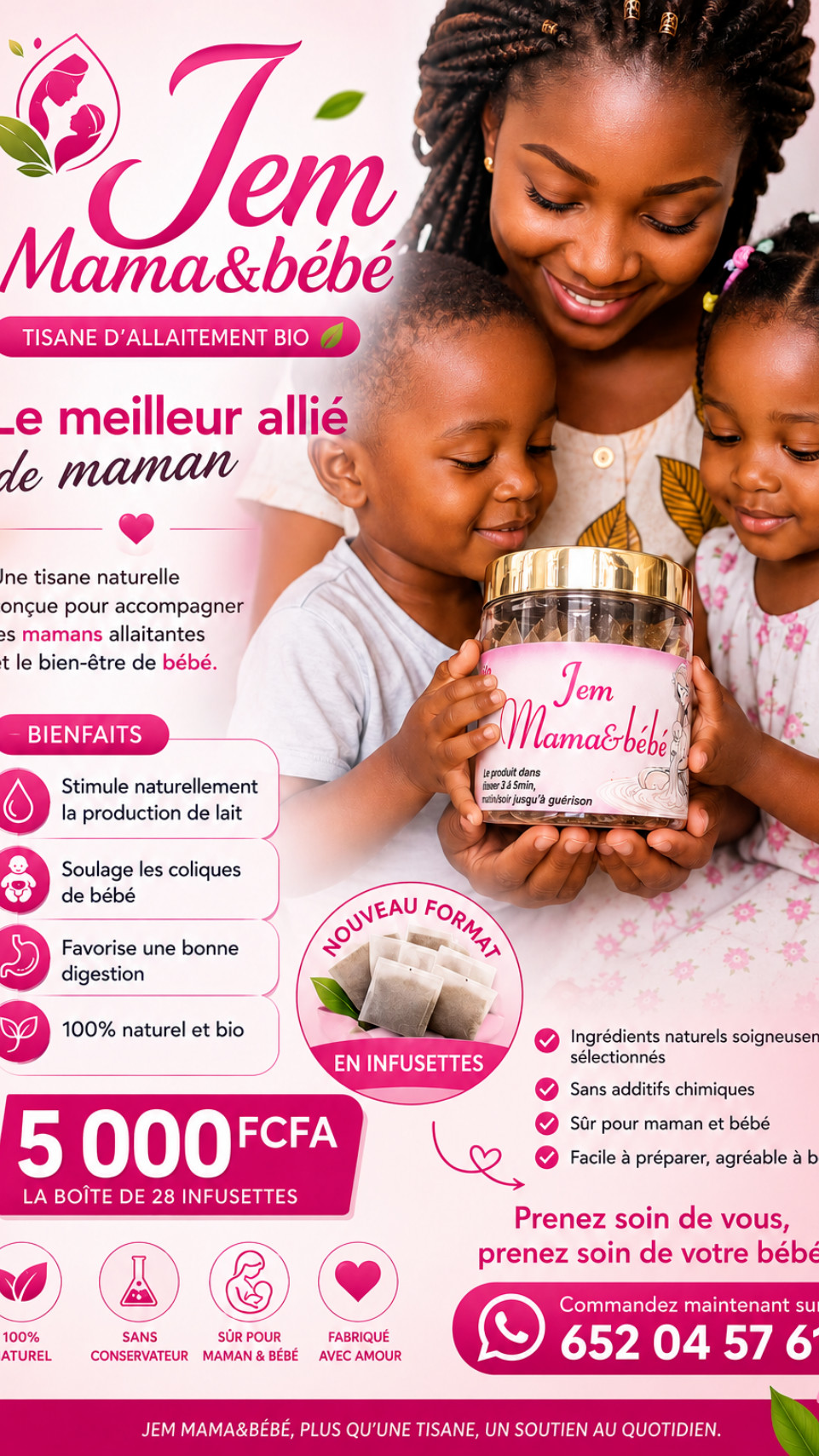 Tisane JEM mama&bébé