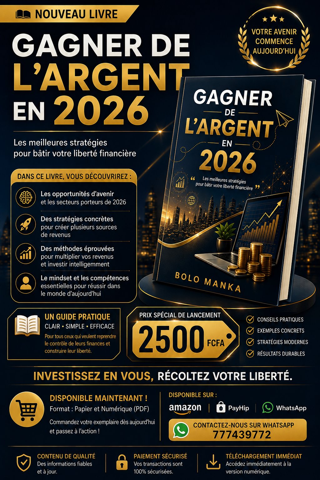 Gagner de l’argent en 2026 – Guide pratique