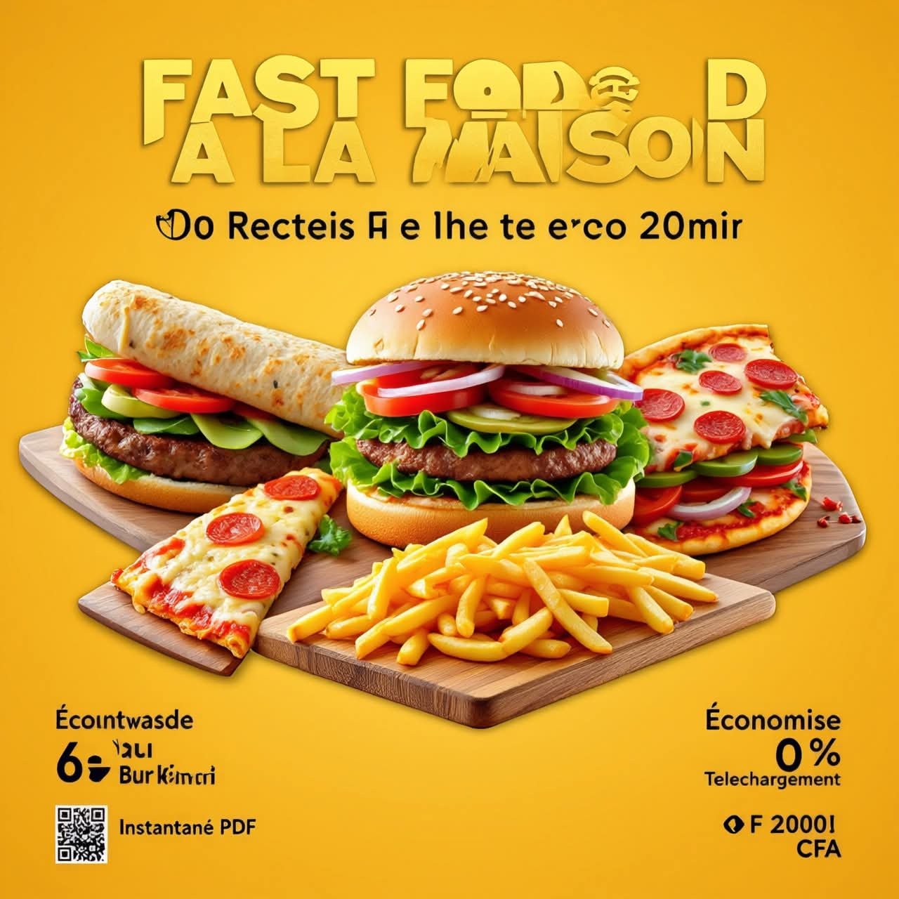Fast food affiche