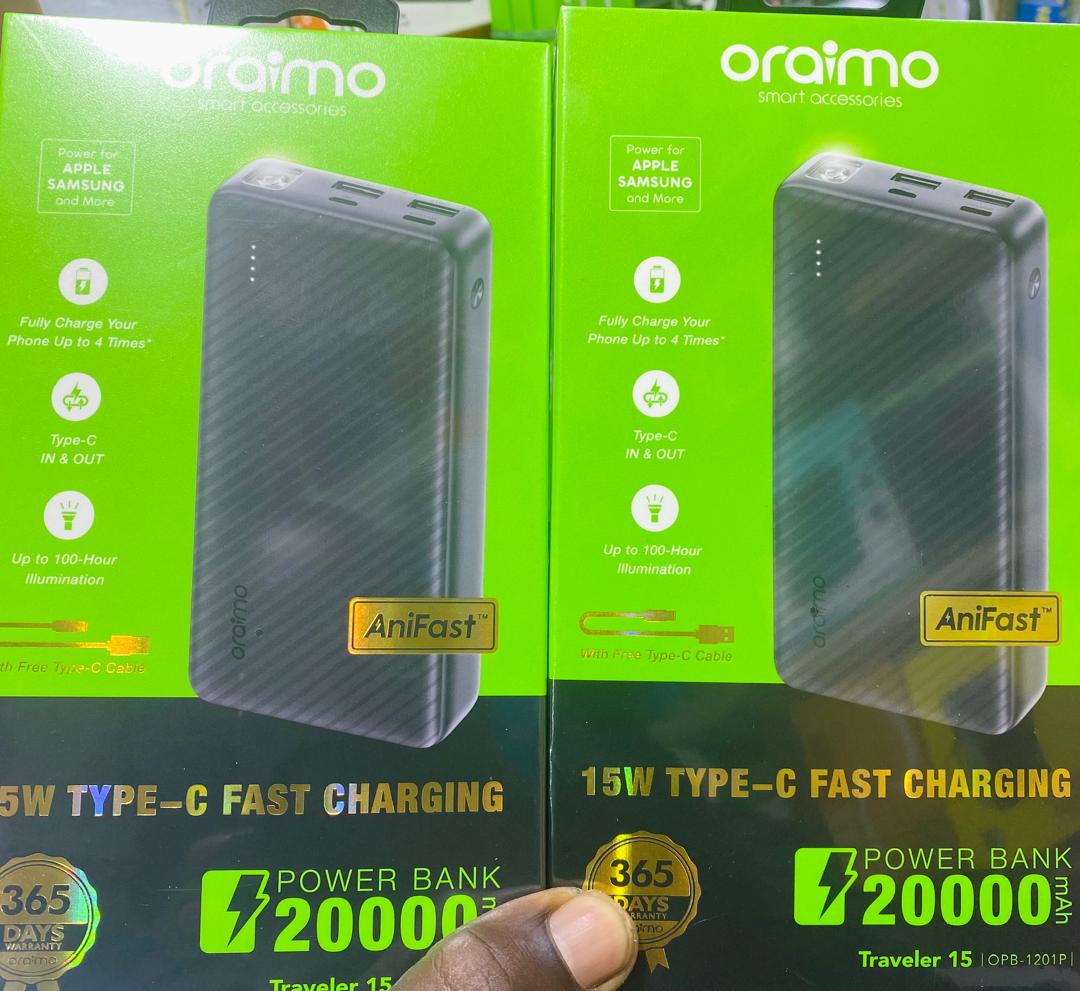 ORAIMO Power Bank 20000mAh Traveler 15 OPB-1201P - Original 15W Fast Charge - 2