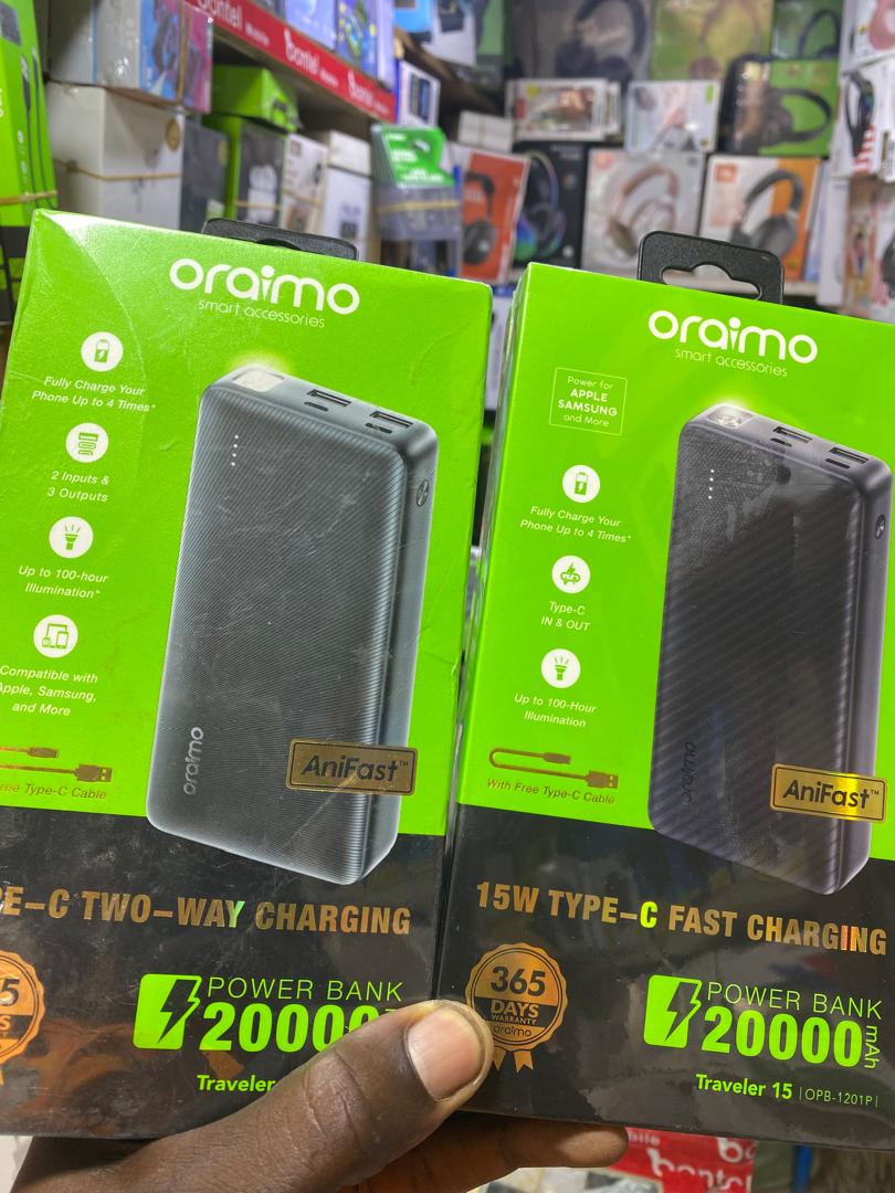 ORAIMO Power Bank 20000mAh Traveler 15 OPB-1201P - Original 15W Fast Charge - 4