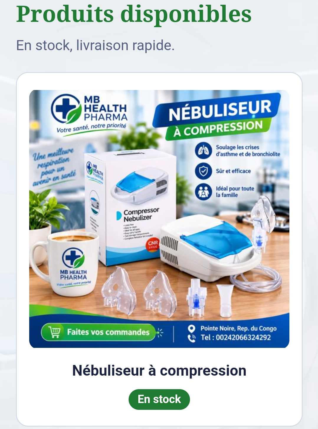 Nebulisateur à compression