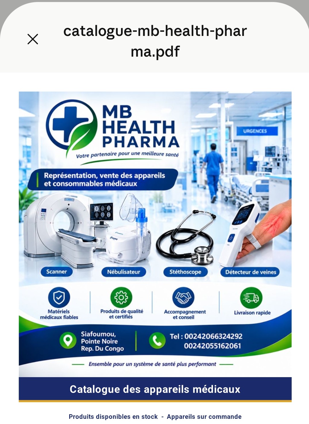 Logo de MB Health P