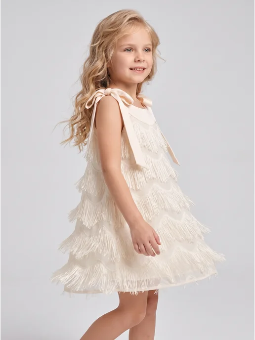 Robe sortie décontractée pour petite fille - 2
