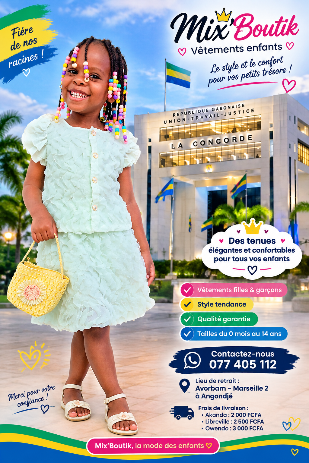 Ensemble pour petite fille - 2